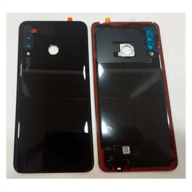 Tapa trasera o tapa bateria negra para Huawei P30 Lite Nova 4E MAR-LX2 P30 Lite 2020 mas cubierta camara