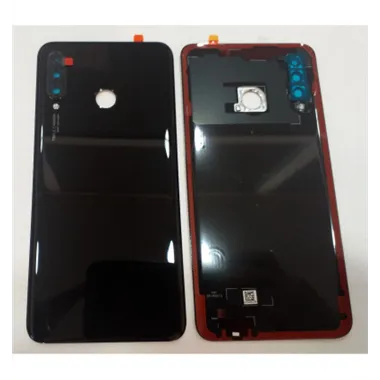 Tapa trasera o tapa bateria negra para Huawei P30 Lite Nova 4E MAR-LX2 P30 Lite 2020 mas cubierta camara