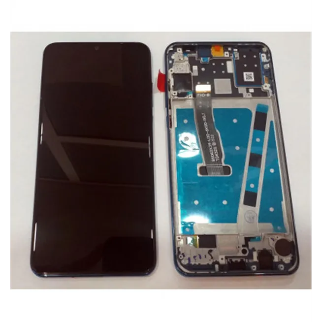 Pantalla lcd para Huawei P30 Lite Nova 4E mas tactil negro mas marco azul p30lite P30 Lite 2020 mar-lx1m mar-lx2j M