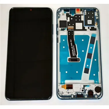 Pantalla lcd para Huawei P30 Lite mas tactil negro mas marco azul compatible Nova 4E p30lite P30 Lite 2020 mar-lx1m