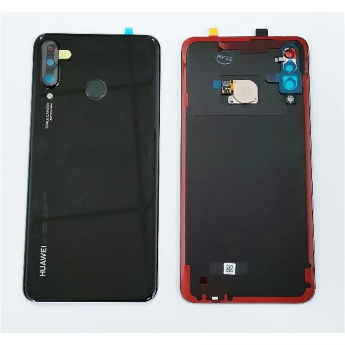 tapa trasera o tapa bateria negra 02353NXM para Huawei P30 Lite 2020 48mp MAR-L21BX Service Pack