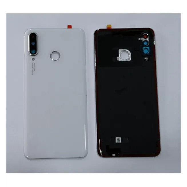 Huawei P30 Lite Nova 4E tapa trasera o tapa bateria blanca p30lite P30 Lite 2020 mar-lx1m mar-lx2j mas cubierta cam