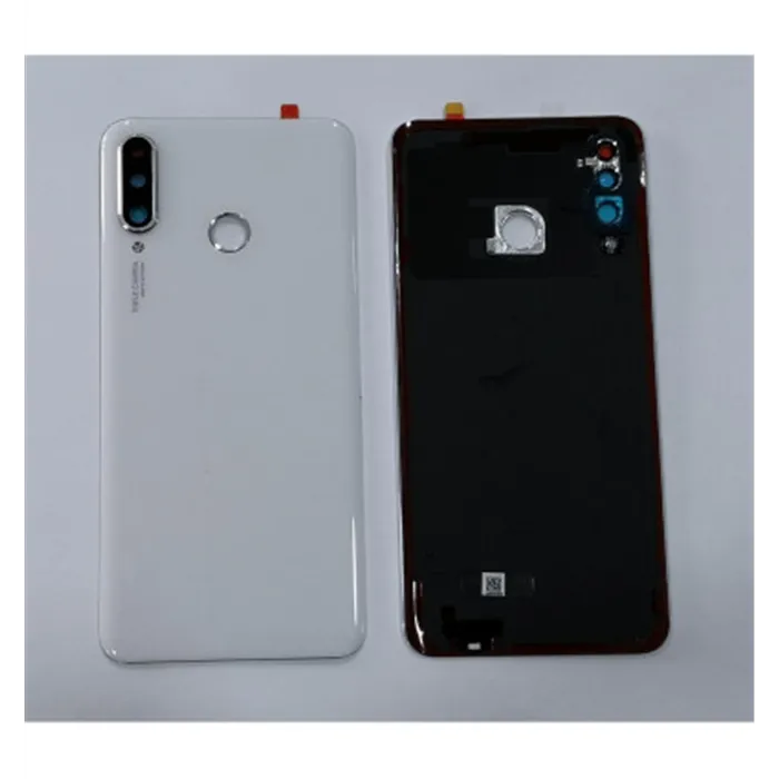 Huawei P30 Lite Nova 4E tapa trasera o tapa bateria blanca p30lite P30 Lite 2020 mar-lx1m mar-lx2j mas cubierta cam