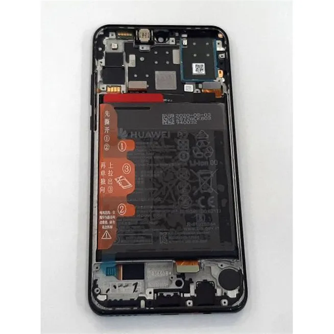 Pantalla lcd para Huawei P30 Lite MAR-LX1M 02352PJM mas tactil negro mas marco negro mas bateria mas auricular Serv