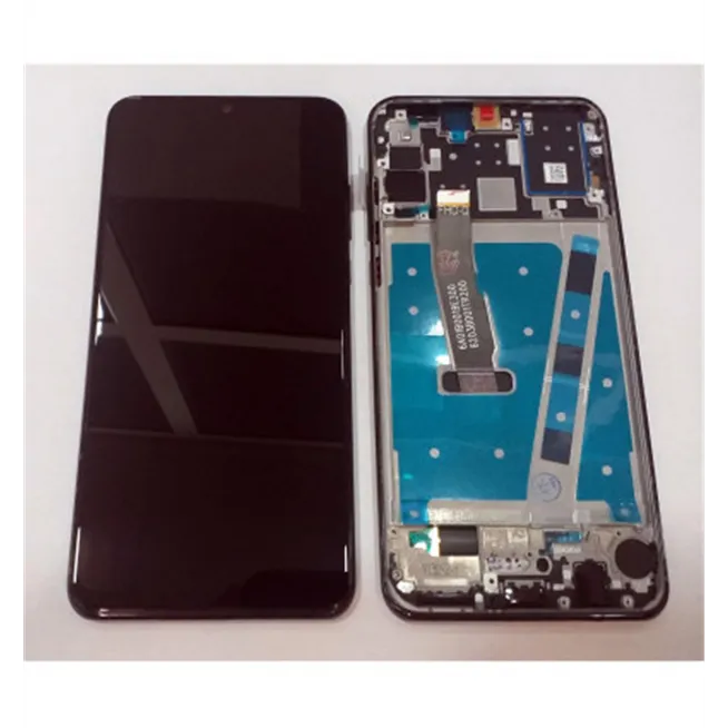 Huawei P30 Lite Nova 4E P30 Lite 2020 MAR-LX2 pantalla lcd + tactil negro + marco negro premium