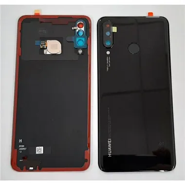 Tapa trasera o tapa bateria negra para Huawei P30 Lite Nova 4E 02352RPV Service Pack