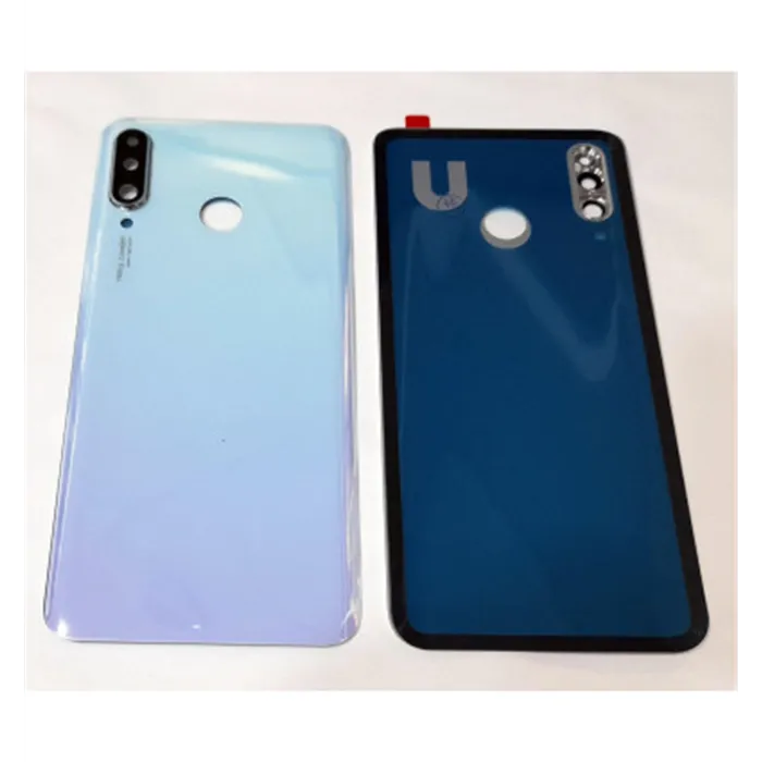 Tapa trasera o tapa bateria blanca cristal mas cubierta camara para Huawei P30 Lite Nova 4E p30liteP30 Lite 2020 ma