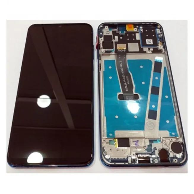 Huawei P30 Lite Nova 4E P30 Lite 2020 MAR-LX2 pantalla lcd + tactil negro + marco azul premium