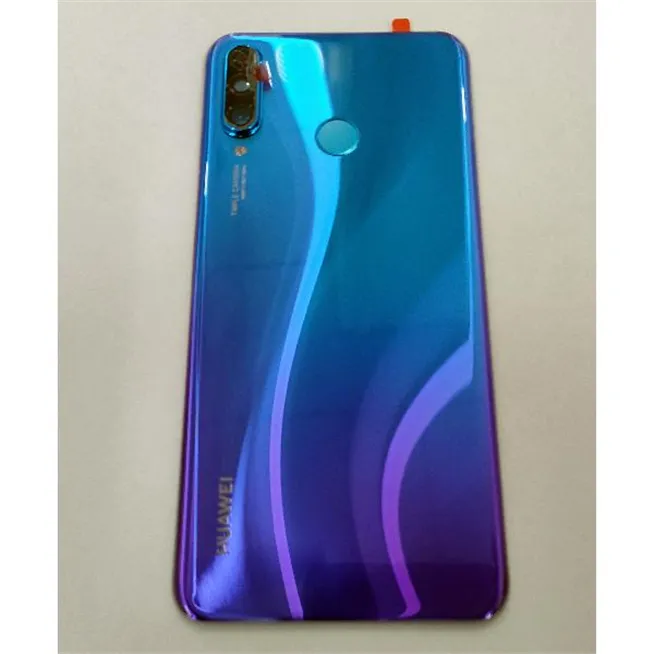 Tapa trasera o tapa bateria azul 02353NXP para Huawei P30 Lite 2020 48mp MAR-L21BX Service Pack