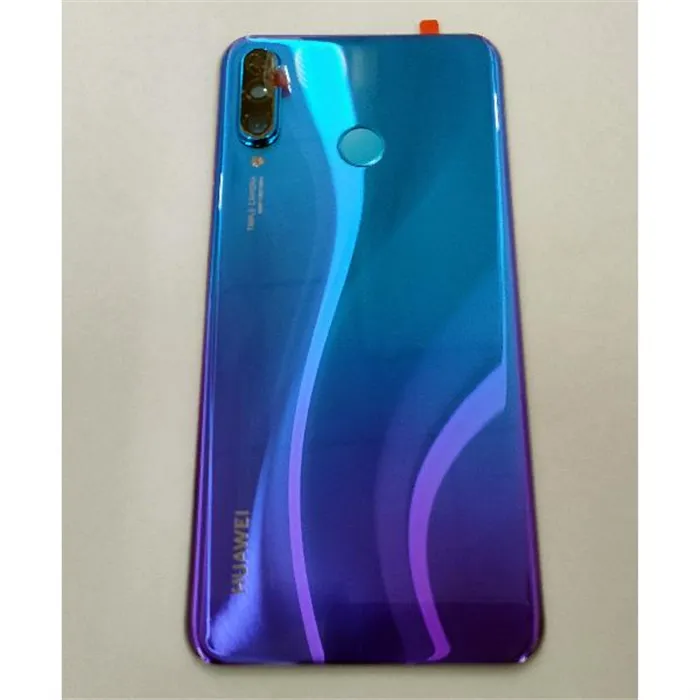 Tapa trasera o tapa bateria azul 02353NXP para Huawei P30 Lite 2020 48mp MAR-L21BX Service Pack