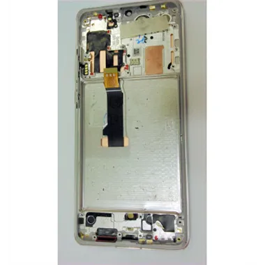 Pantalla lcd para Huawei P30 Pro VOG-AL00 VOG-AL10 VOG-L09 VOG-L29 VOG-TL00 mas tactil negro mas marco plata calida