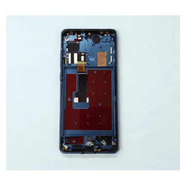 Pantalla LCD para Huawei P30 Pro VOG-AL00 VOG-AL10 VOG-29 VOG-TL00 mas tactil negro mas marco azul Premium