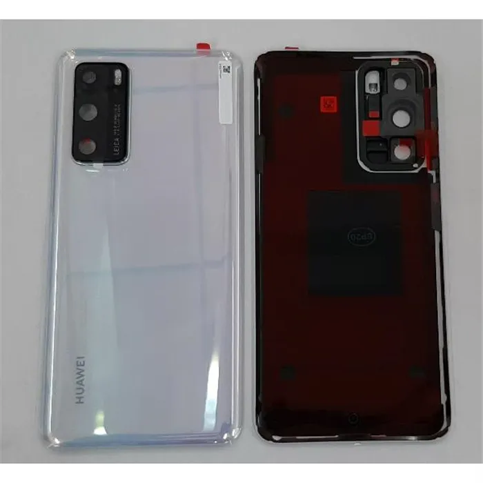 Tapa trasera o tapa bateria blanca para Huawei P40 02353MGE Service Pack