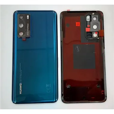 Tapa trasera o tapa bateria azul para Huawei P40 02353MGC Service Pack