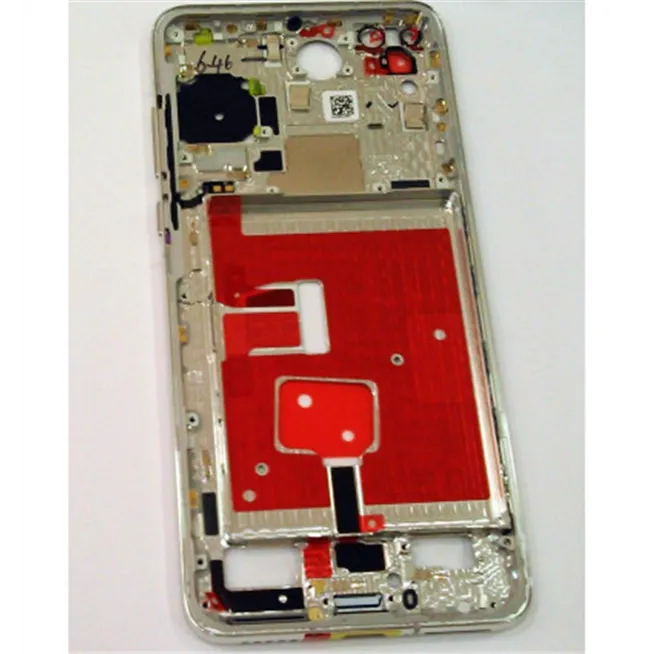 Carcasa central o marco plata para Huawei P40 calidad premium