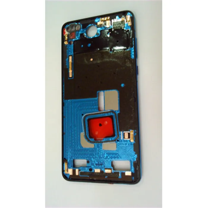 Carcasa central o marco azul para Huawei P40 calidad premium