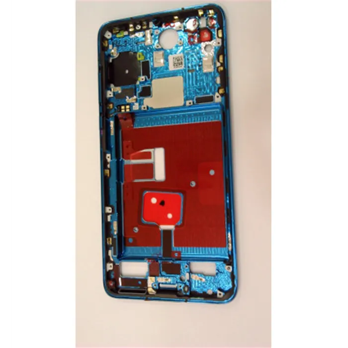 Carcasa central o marco azul para Huawei P40 calidad premium