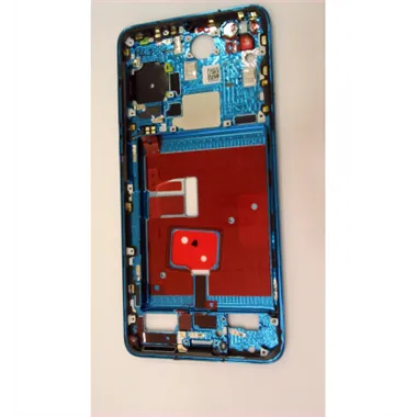 Carcasa central o marco azul para Huawei P40 calidad premium