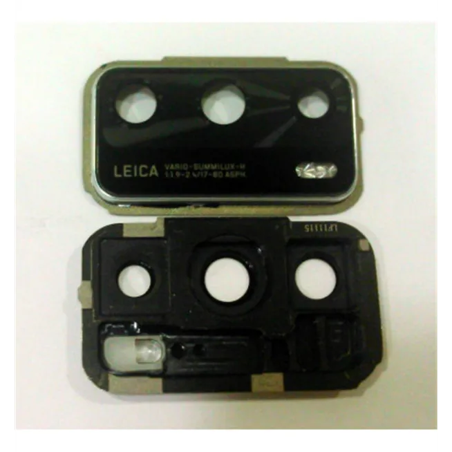 Cubierta camara plata para Huawei P40 calidad premium