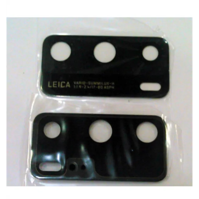 Cristal camara negro para Huawei P40 calidad premium