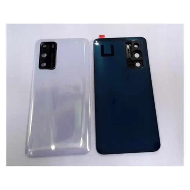 Tapa trasera o tapa bateria blanca para Huawei P40 mas cubierta camara