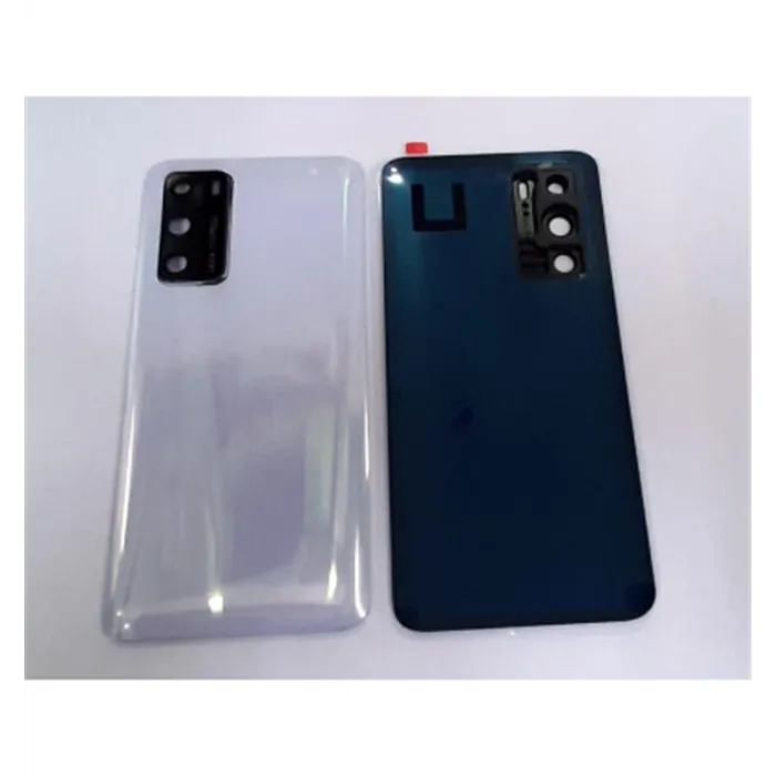 Tapa trasera o tapa bateria blanca para Huawei P40 mas cubierta camara