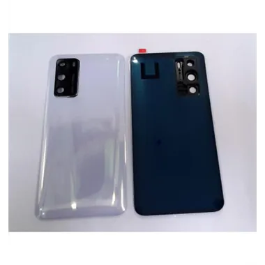 Tapa trasera o tapa bateria blanca para Huawei P40 mas cubierta camara