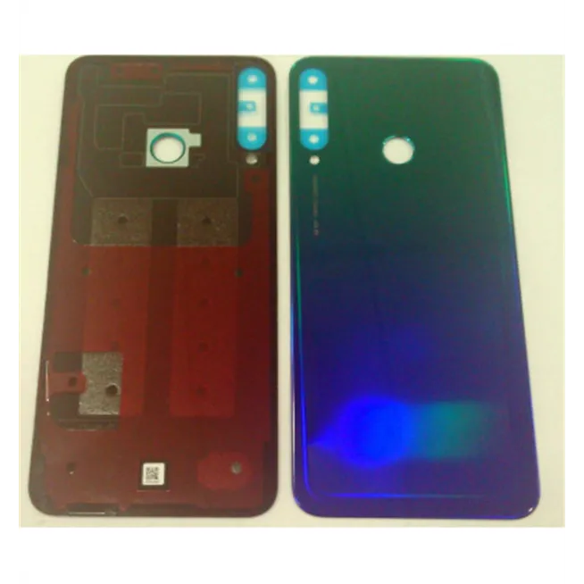 Tapa trasera o tapa bateria azul aurora para Huawei P40 Lite E calidad premium