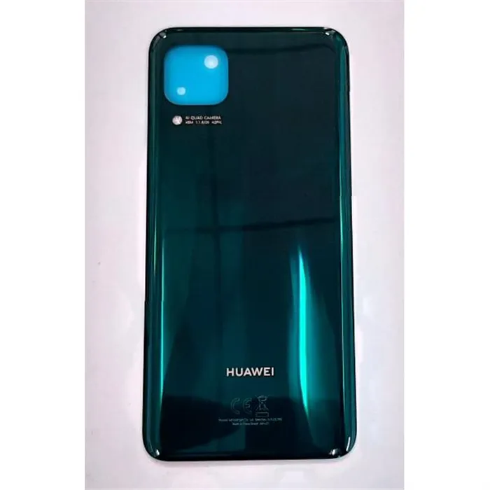 Tapa trasera o tapa bateria verde para Huawei P40 Lite 02353MVF Service Pack