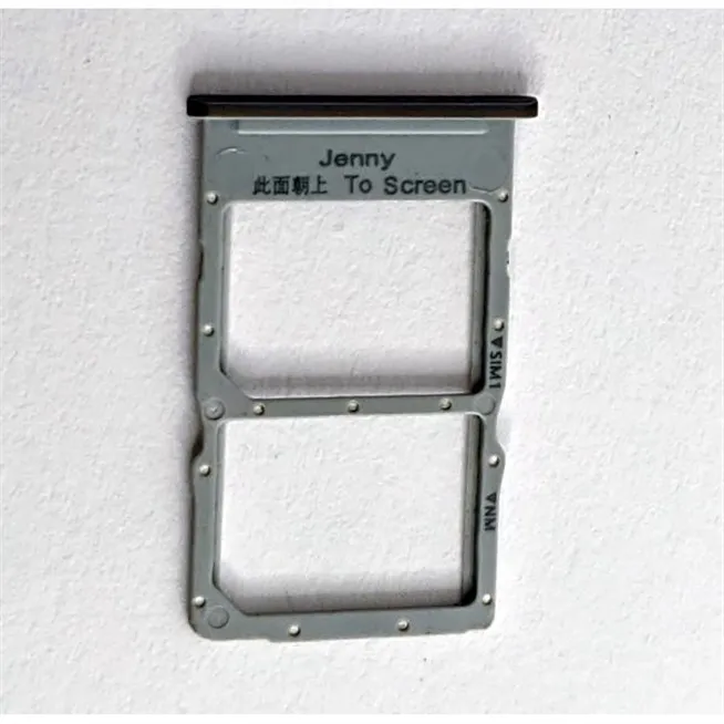 Soporte o bandeja dual sim dorada para Huawei P40 Lite calidad premium