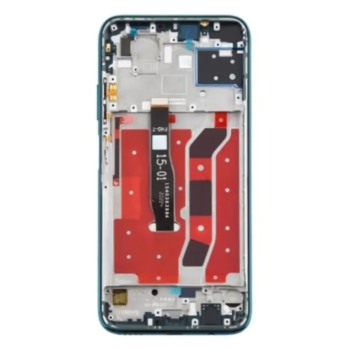 Pantalla lcd para Huawei P40 Lite mas tactil negro mas marco azul compatible