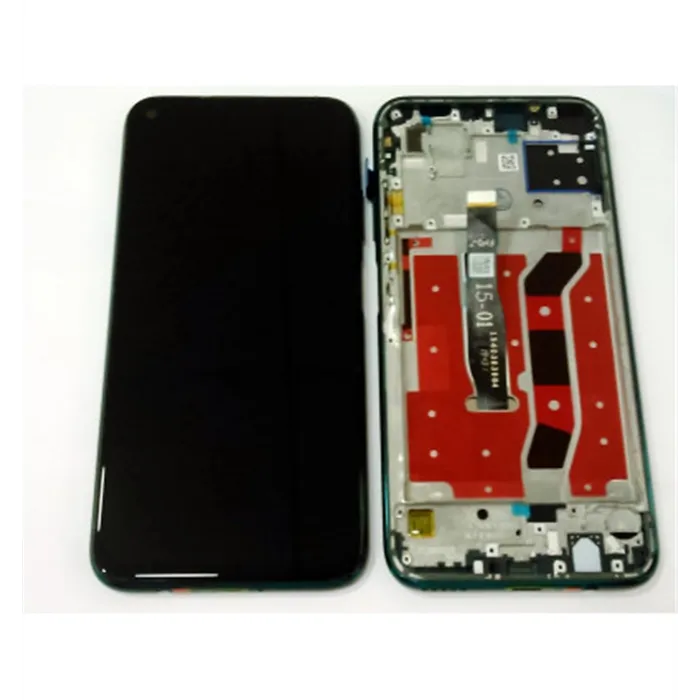 Pantalla lcd para Huawei P40 Lite mas tactil negro mas marco verde calidad premium