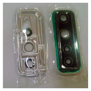 Cubierta camara verde para Huawei P40 Lite 5G calidad premium