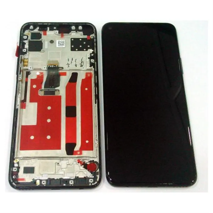 Pantalla lcd para Huawei P40 Lite 5G mas tactil negro mas marco negro calidad premium