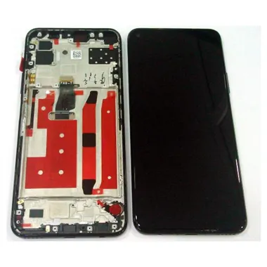 Pantalla lcd para Huawei P40 Lite 5G mas tactil negro mas marco negro calidad premium