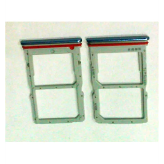Soporte o bandeja dual sim azul para Huawei P40 Lite 5G calidad premium