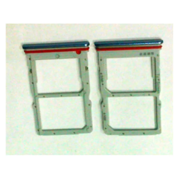 Soporte o bandeja dual sim azul para Huawei P40 Lite 5G calidad premium