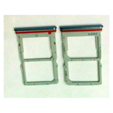 Soporte o bandeja dual sim azul para Huawei P40 Lite 5G calidad premium