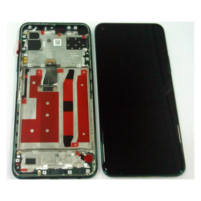 Pantalla lcd para Huawei P40 Lite 5G mas tactil negro mas marco verde calidad premium