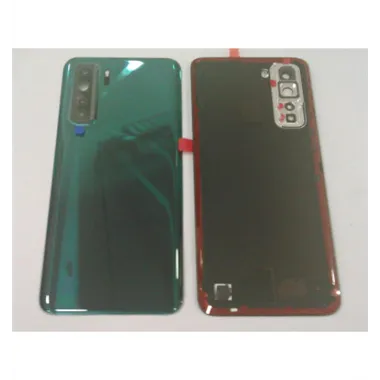 Tapa trasera o tapa bateria verde para Huawei P40 Lite 5G mas cubierta camara verde