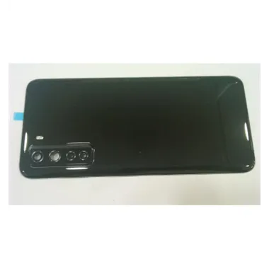 Tapa trasera o tapa bateria negra para Huawei P40 Lite 5G mas cubierta camara negra