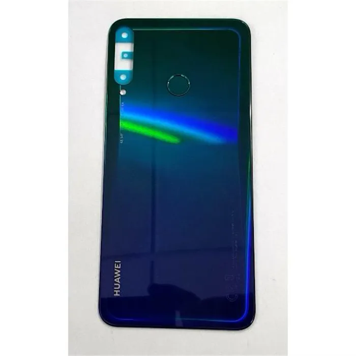 Tapa trasera o tapa bateria aurora azul para Huawei P40 Lite E 02353LJF Service Pack