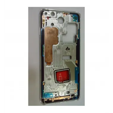 Carcasa central o marco plata para Huawei P40 Pro calidad premium