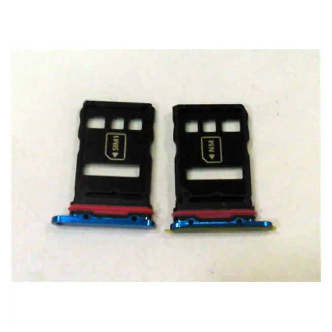 Soporte o bandeja sim azul para Huawei P40 Pro ELS-NX9 ELS-N04 calidad premium