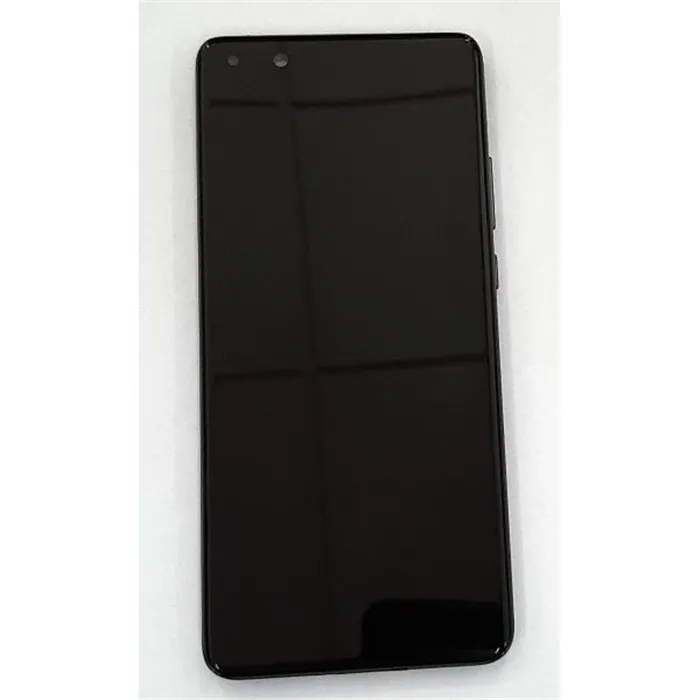 Pantalla lcd para Huawei P40 Pro ELS-NX9 ELS-N04 mas tactil negro mas marco negro Service Pack