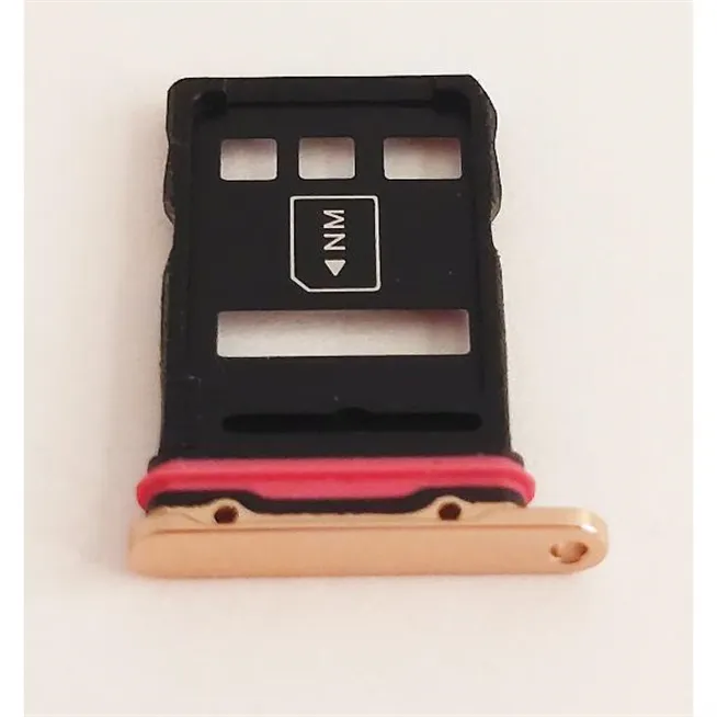 Soporte o bandeja SIM dorado para Huawei P40 Pro ELS-NX9 ELS-N04 calidad premium