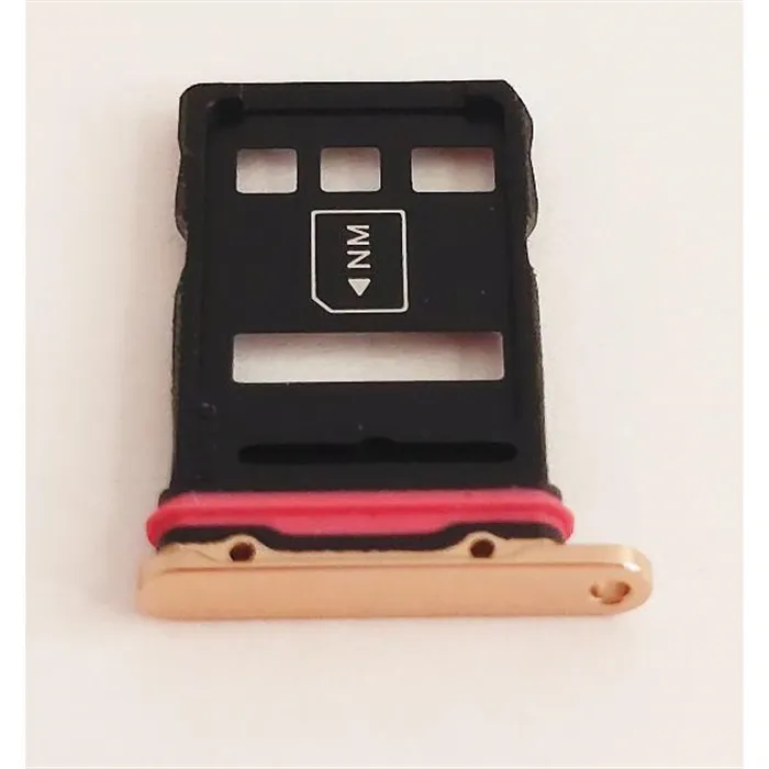 Soporte o bandeja SIM dorado para Huawei P40 Pro ELS-NX9 ELS-N04 calidad premium