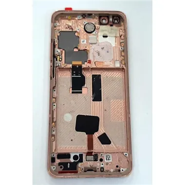 Pantalla lcd para Huawei P40 Pro ELS-NX9 ELS-N04 mas tactil negro mas marco dorado calidad premium