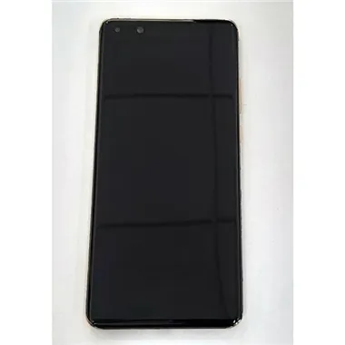 Pantalla lcd para Huawei P40 Pro ELS-NX9 ELS-N04 mas tactil negro mas marco dorado calidad premium