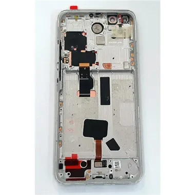 Pantalla lcd para Huawei P40 Pro ELS-NX9 ELS-N04 mas tactil negro mas marco plata calidad premium